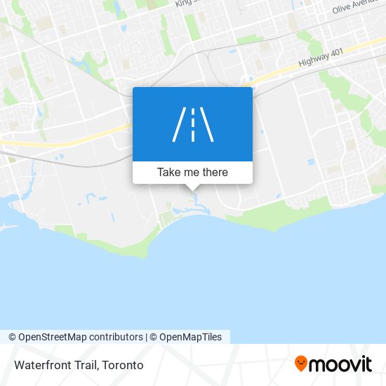 Waterfront Trail plan