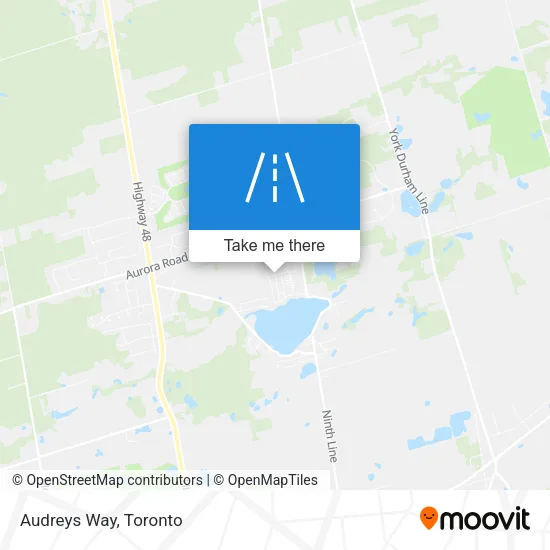 Audreys Way map