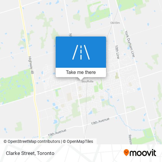 Clarke Street map