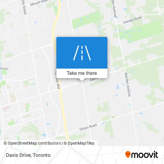 Davis Drive map