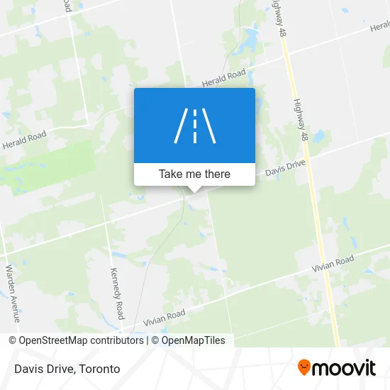 Davis Drive map