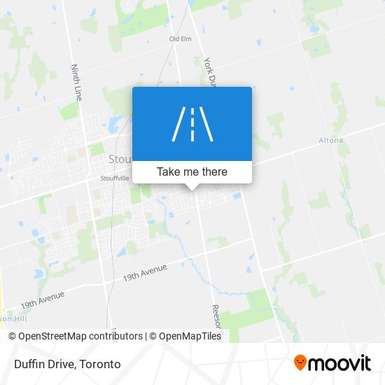Duffin Drive map