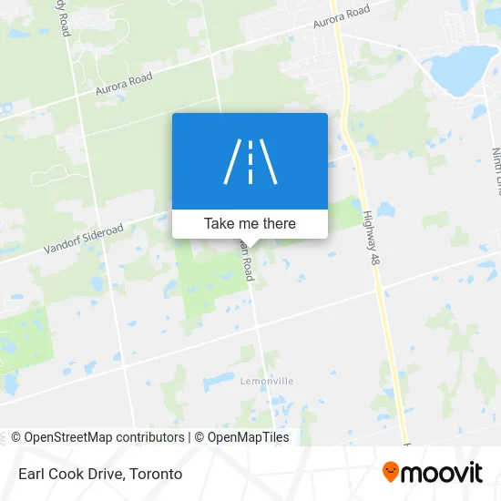 Earl Cook Drive map