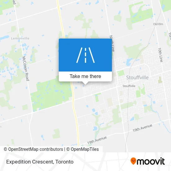 Expedition Crescent map