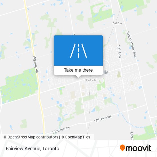 Fairview Avenue map