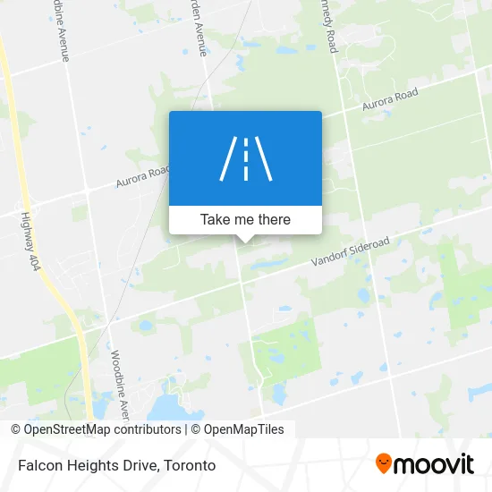 Falcon Heights Drive map