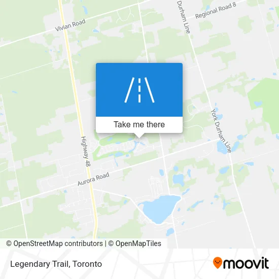 Legendary Trail map