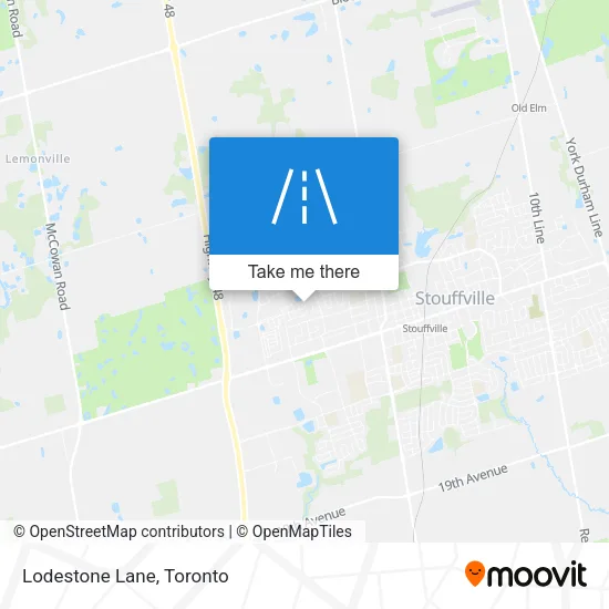 Lodestone Lane map