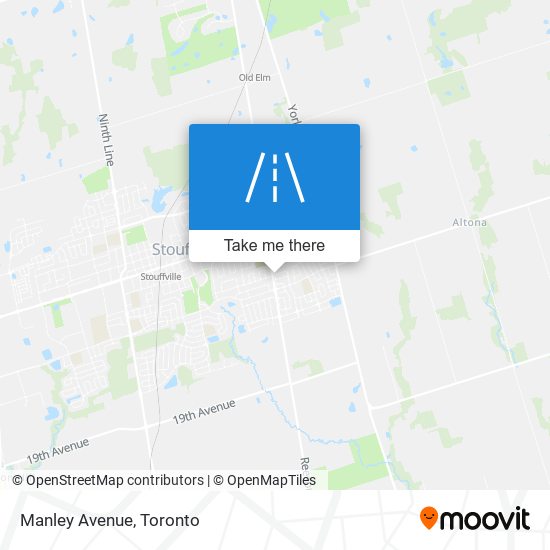 Manley Avenue map