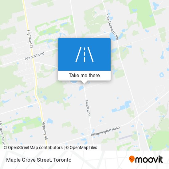 Maple Grove Street map