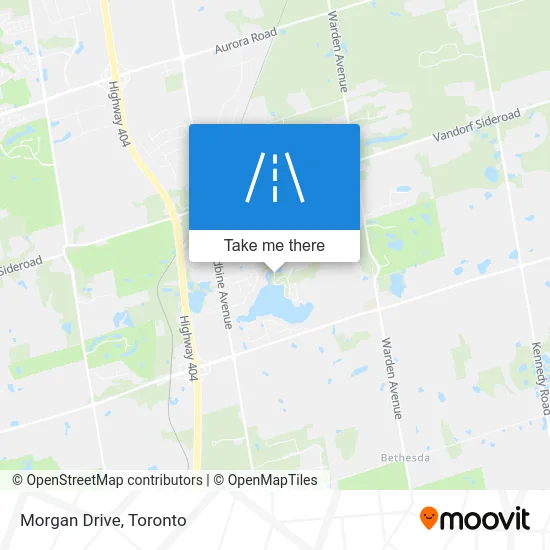 Morgan Drive map