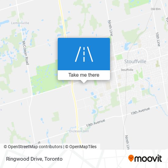 Ringwood Drive map