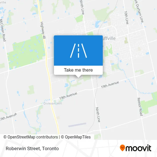 Roberwin Street map