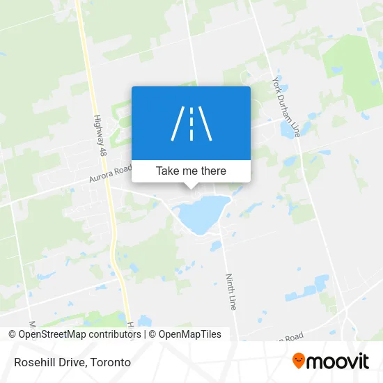 Rosehill Drive map