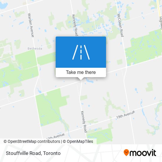 Stouffville Road plan