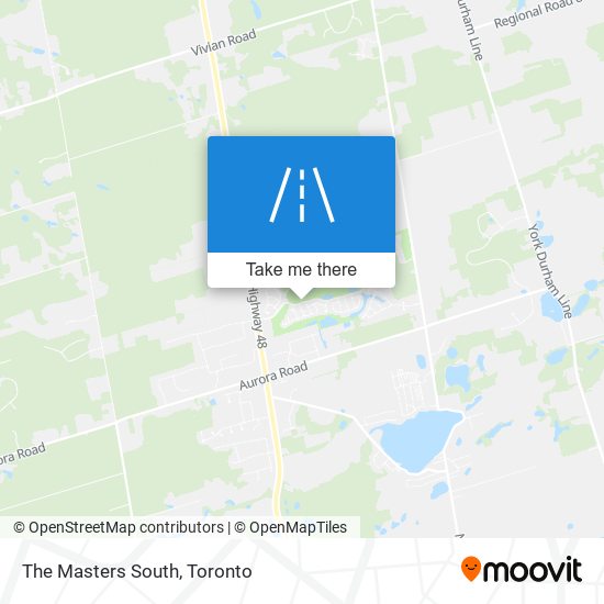 The Masters South plan