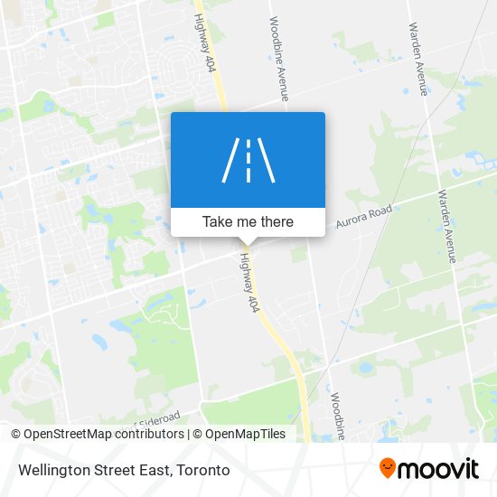 Wellington Street East map