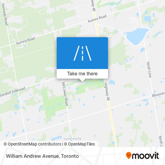 William Andrew Avenue plan