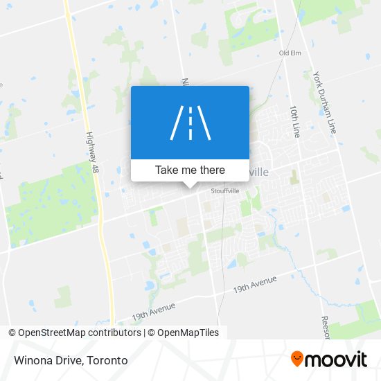 Winona Drive map
