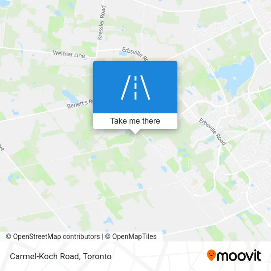 Carmel-Koch Road map
