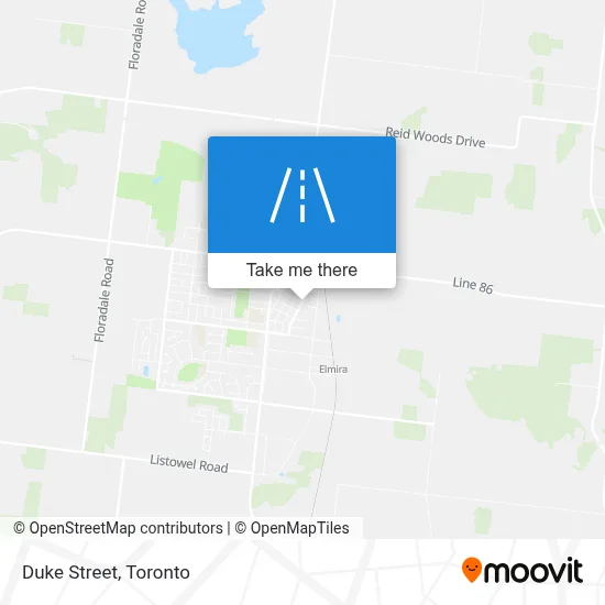 Duke Street map
