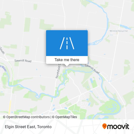 Elgin Street East map