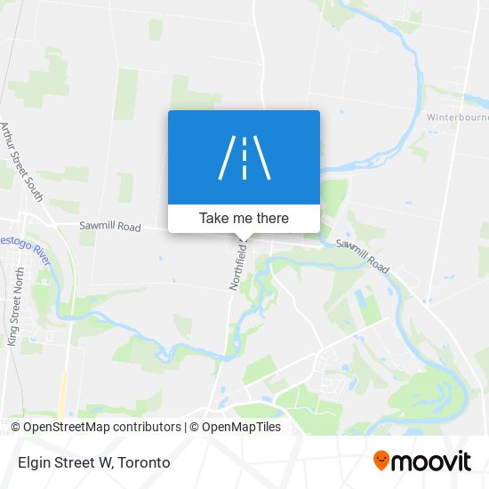 Elgin Street W map