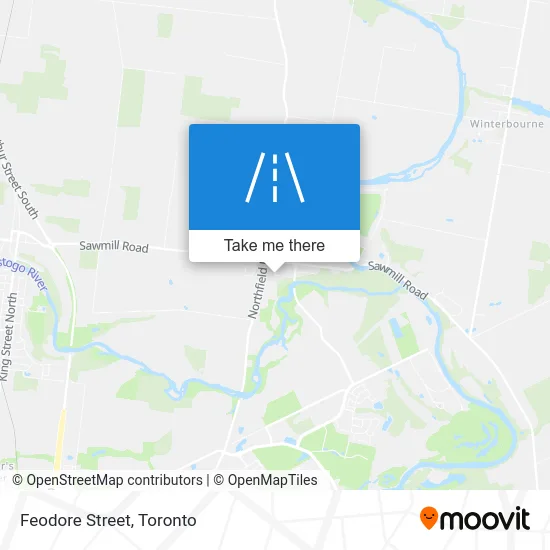 Feodore Street map