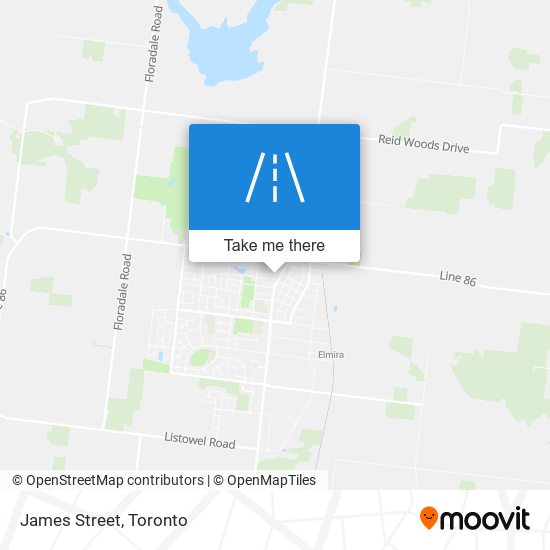 James Street map