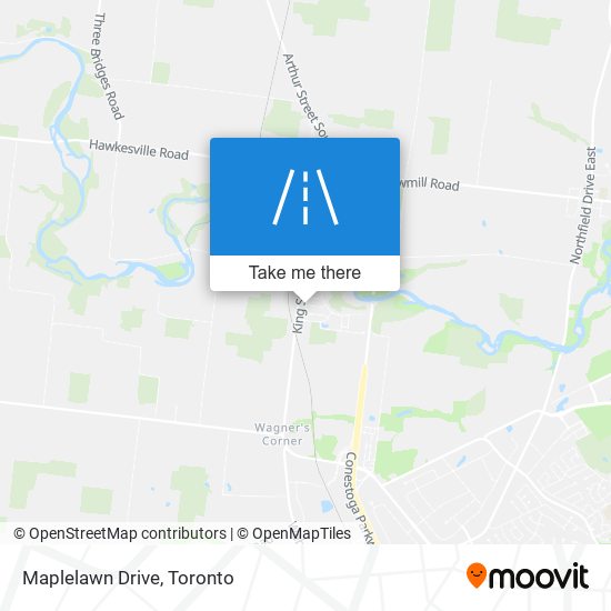 Maplelawn Drive map