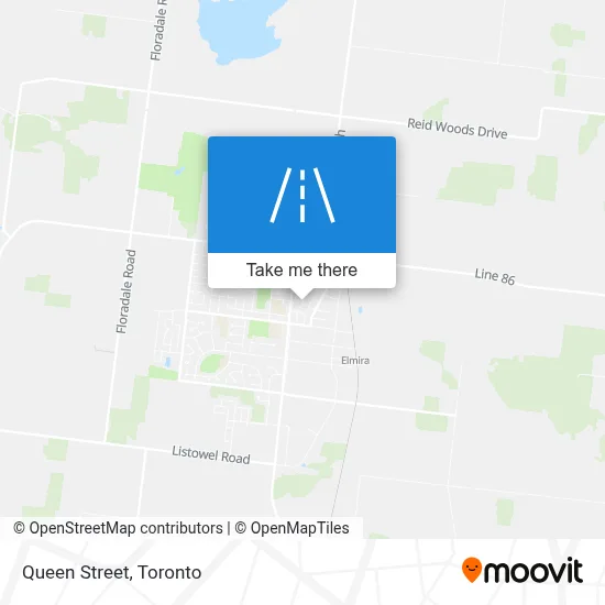 Queen Street map