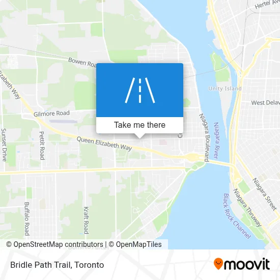 Bridle Path Trail map