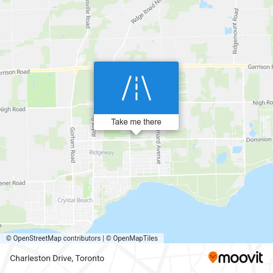 Charleston Drive map