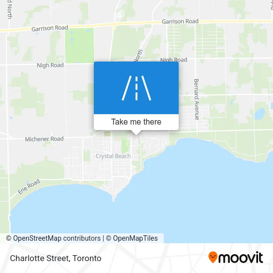 Charlotte Street map