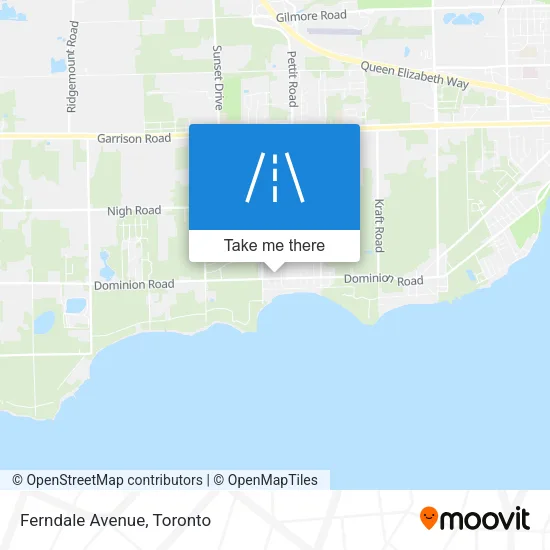 Ferndale Avenue map