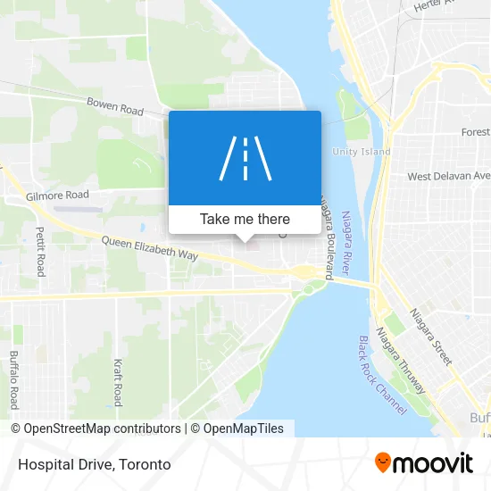 Hospital Drive map