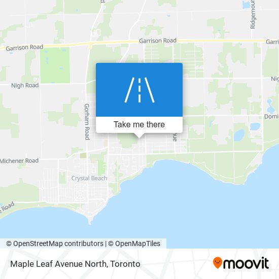 Maple Leaf Avenue North map