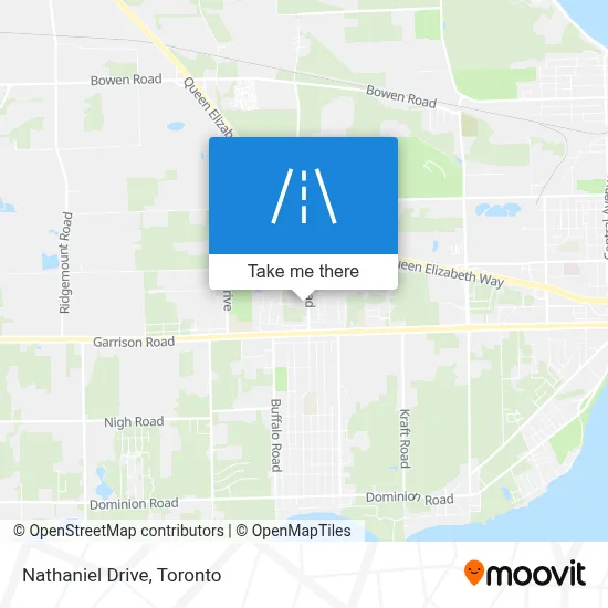 Nathaniel Drive map