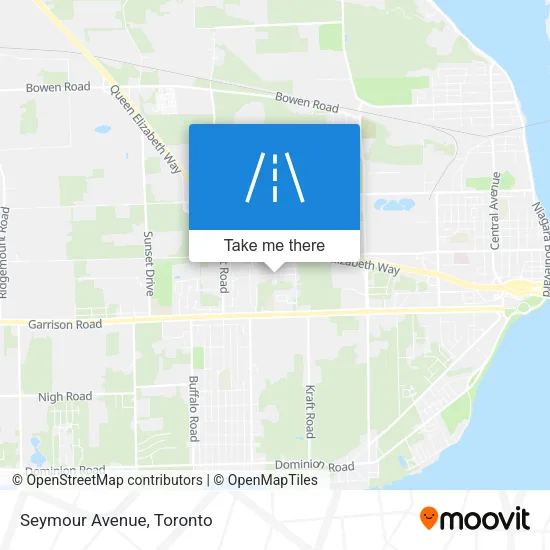Seymour Avenue map