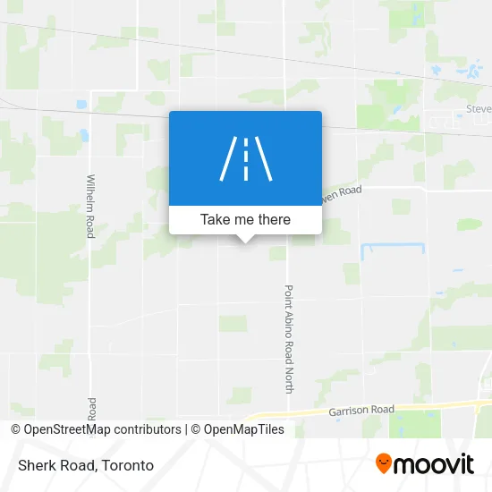 Sherk Road map