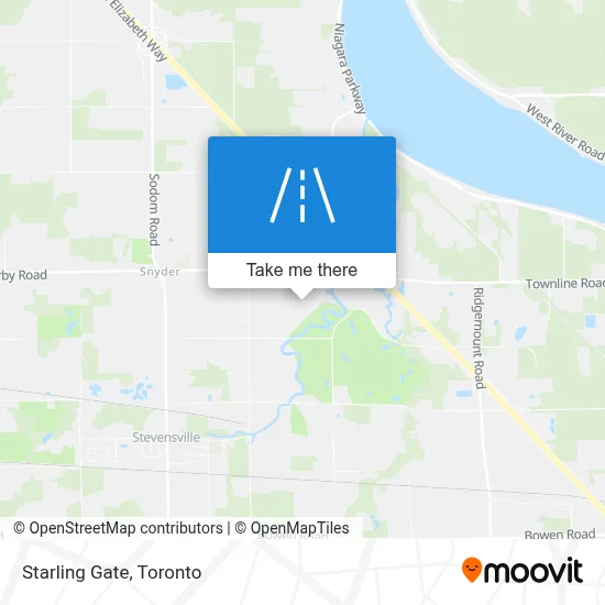 Starling Gate map