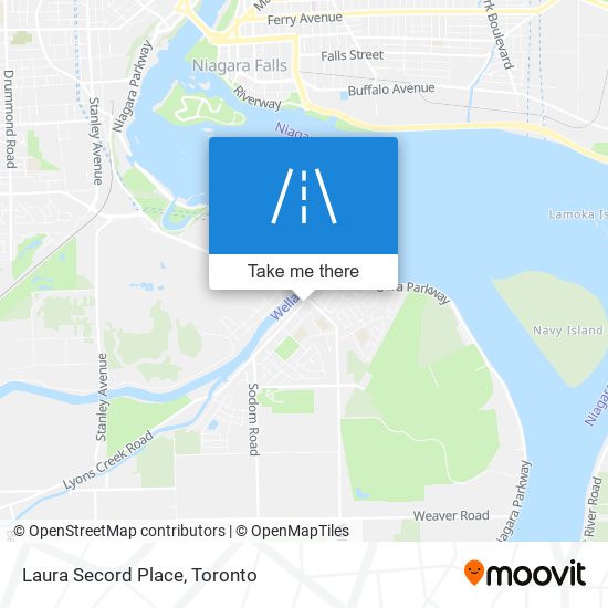 Laura Secord Place map