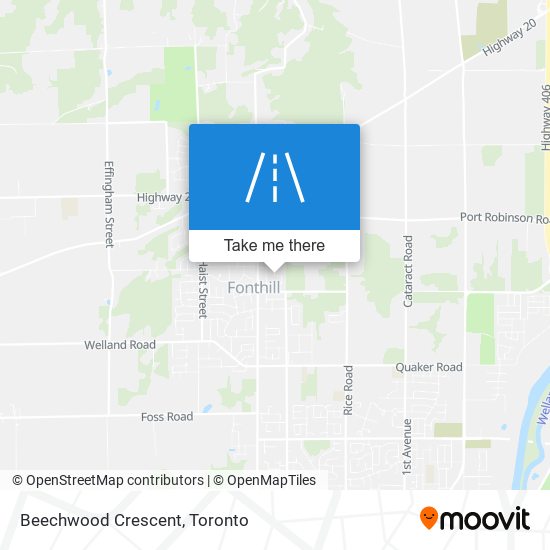 Beechwood Crescent plan