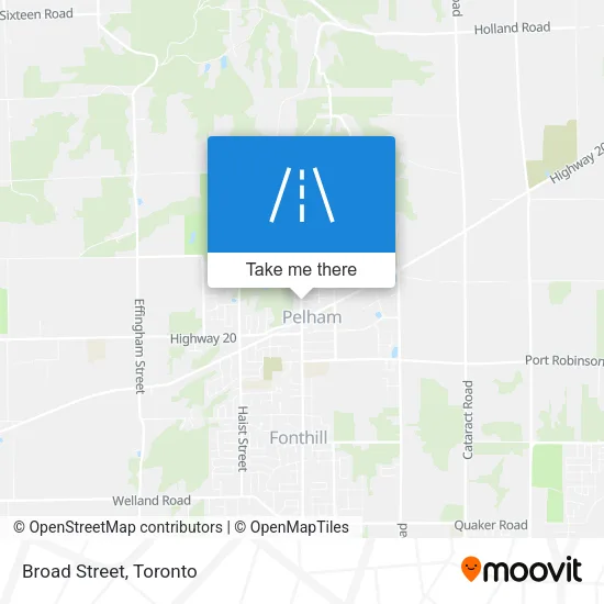 Broad Street map