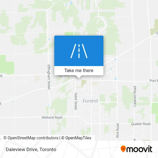 Daleview Drive map