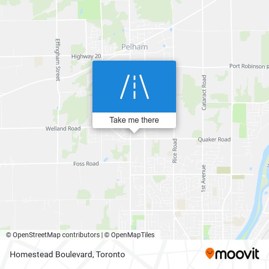 Homestead Boulevard plan