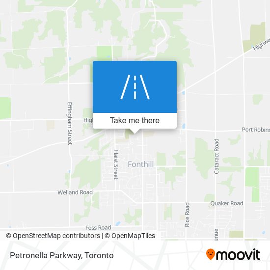 Petronella Parkway plan