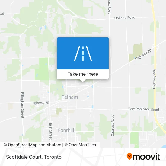Scottdale Court map