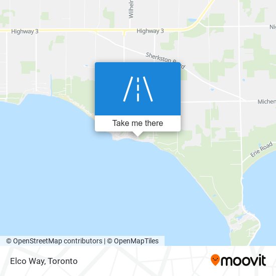 Elco Way map