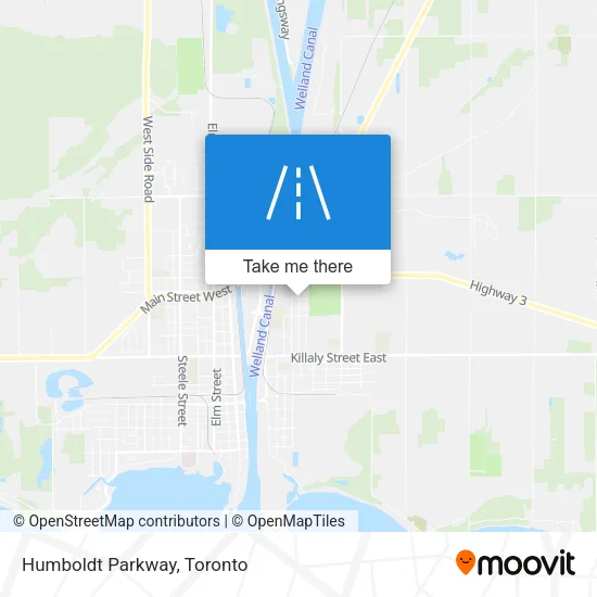 Humboldt Parkway map